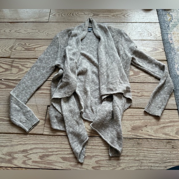 Aerie Women's Gray Open Front Sweater size small - Picture 1 of 2